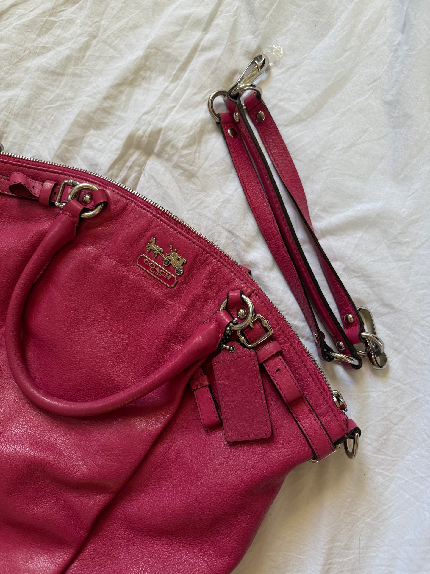Coach Pink Satchel