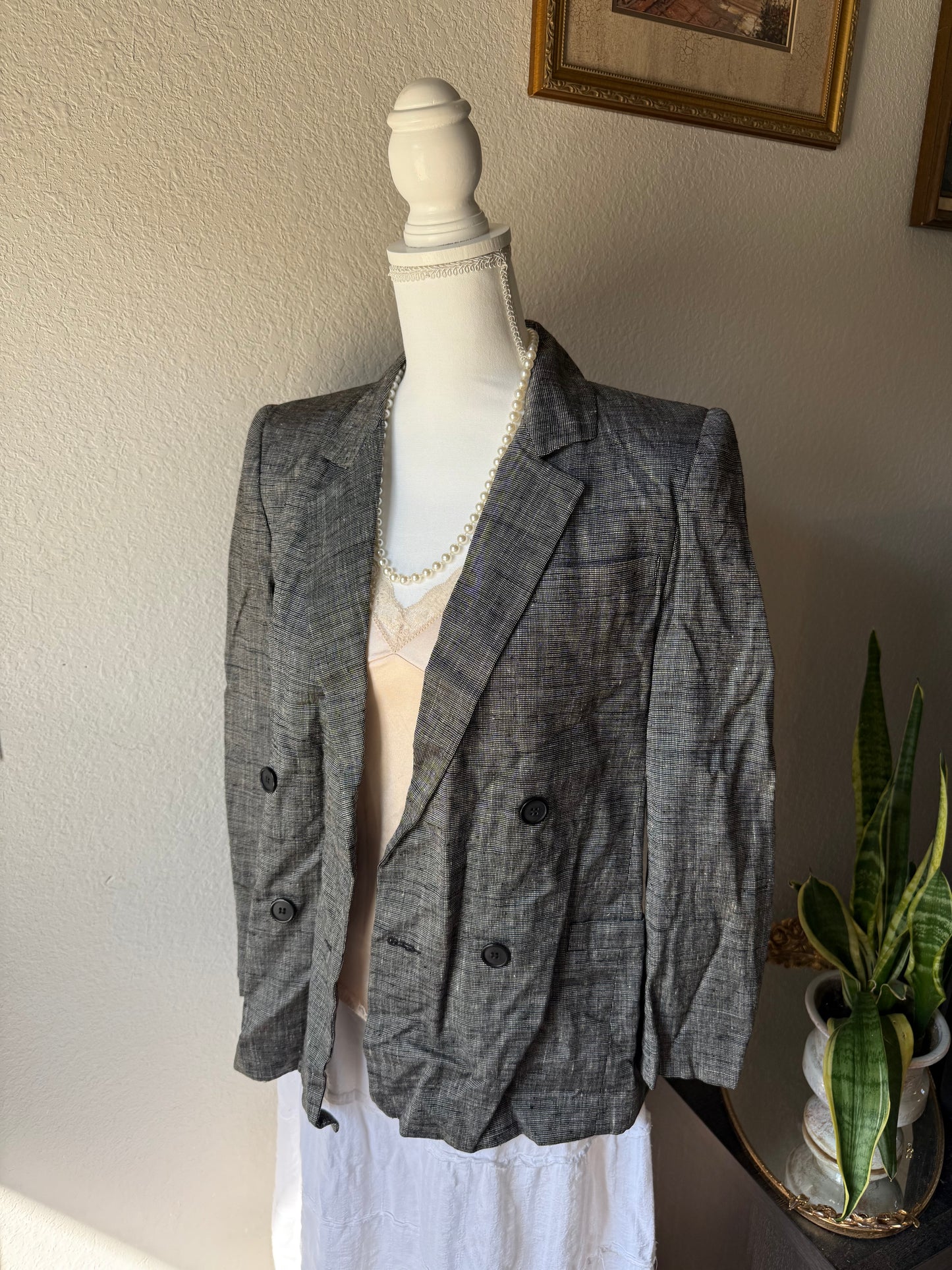 M - Gray Blazer
