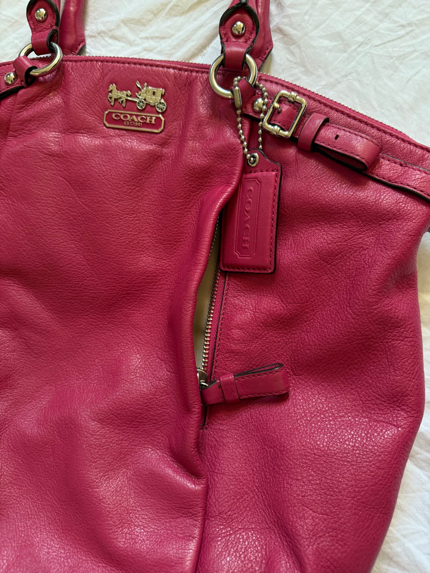 Coach Pink Satchel