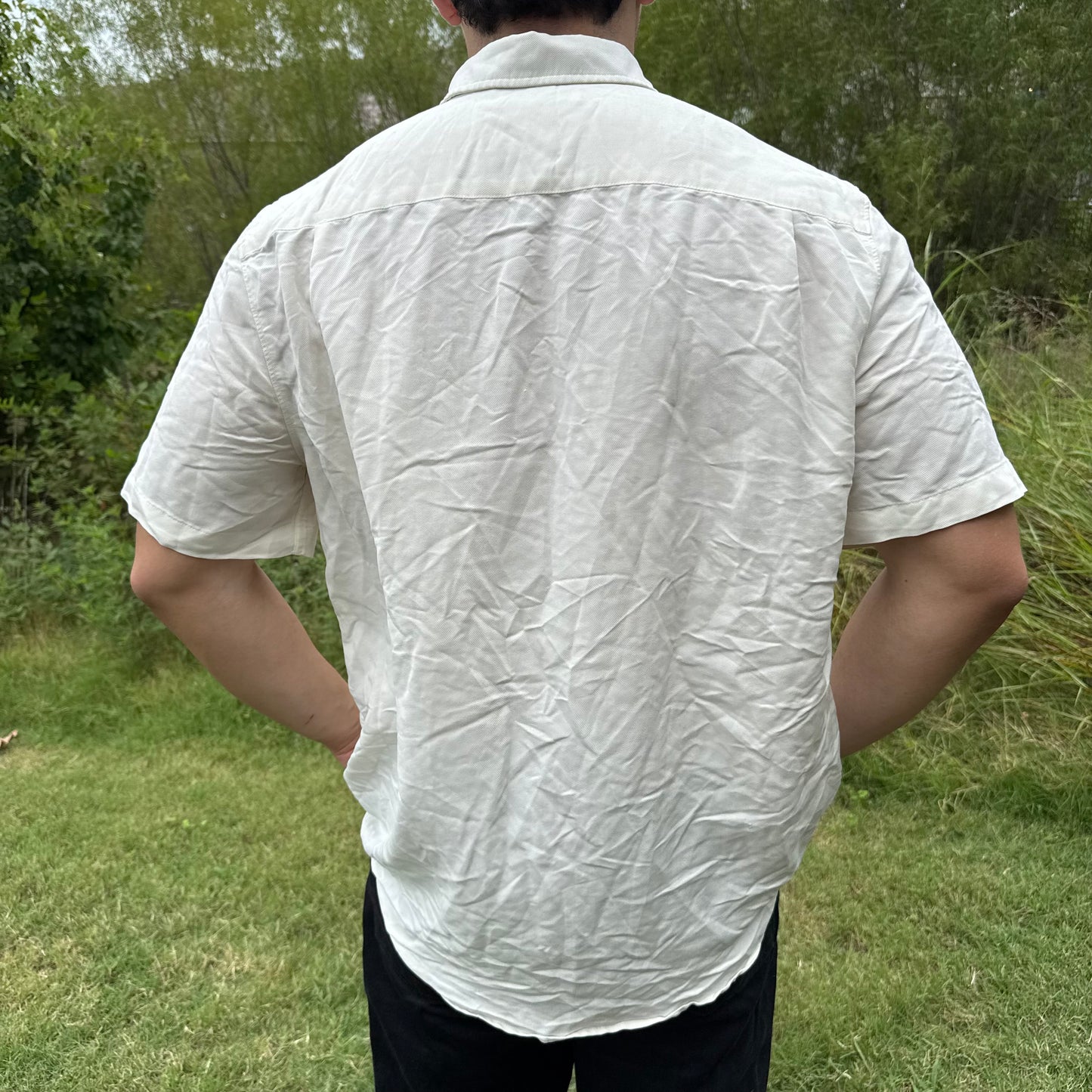 Cream Buttonup