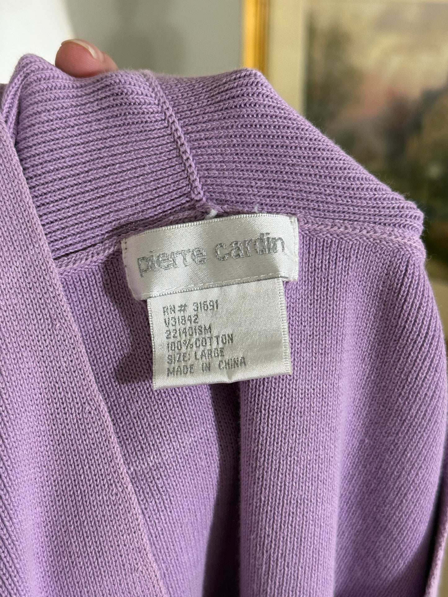 Lavender Sweater Vest