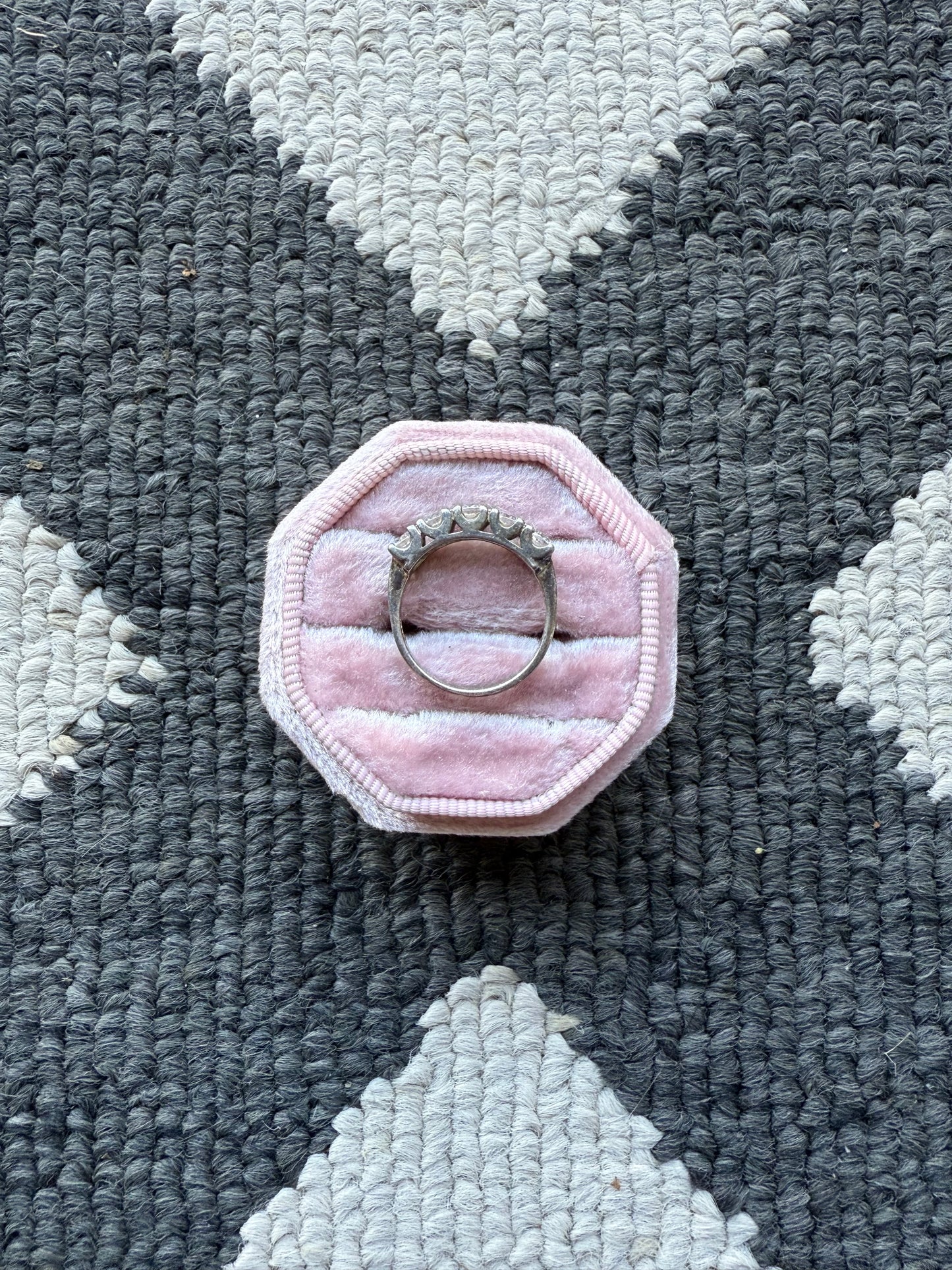 Sterling Clear Stones Ring (6)