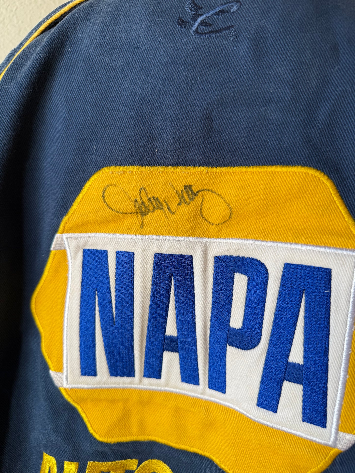 Signed Napa Nascar Jacket