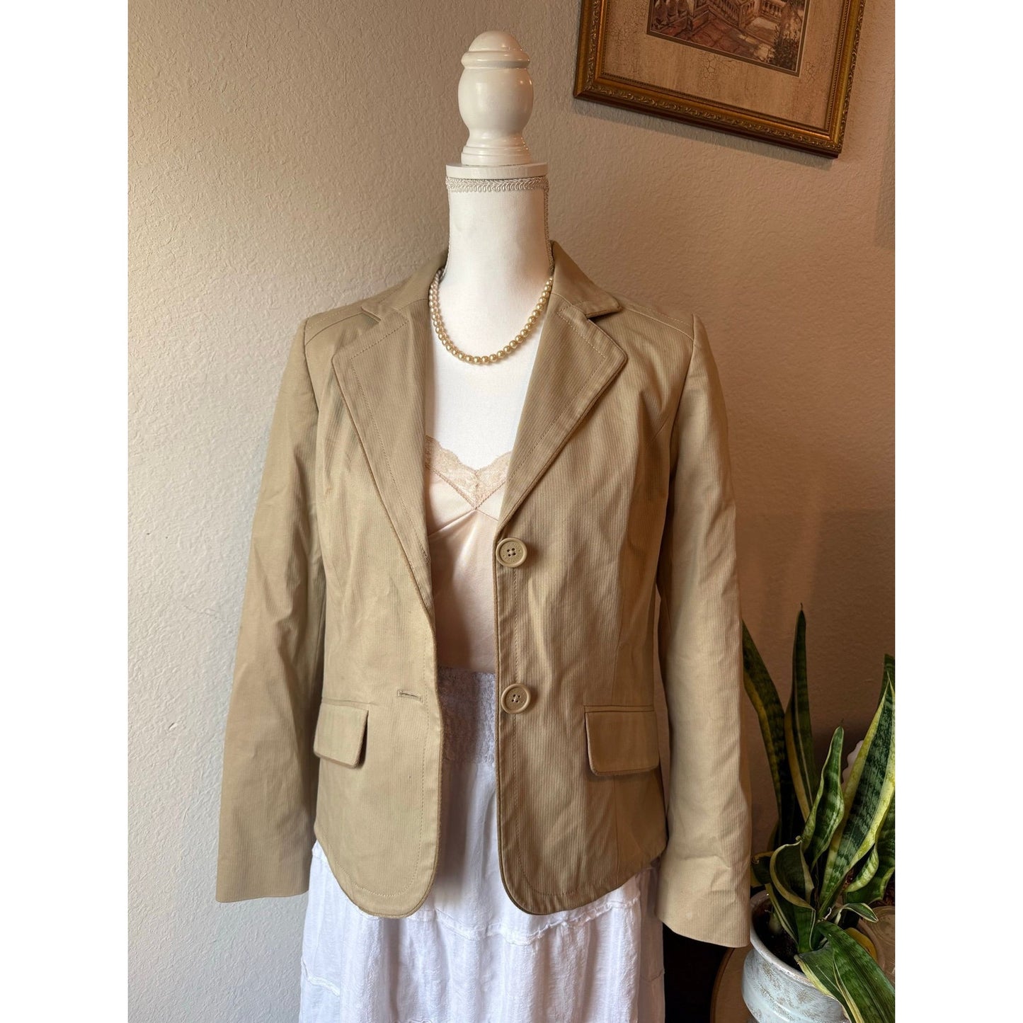 Tan Gap Blazer