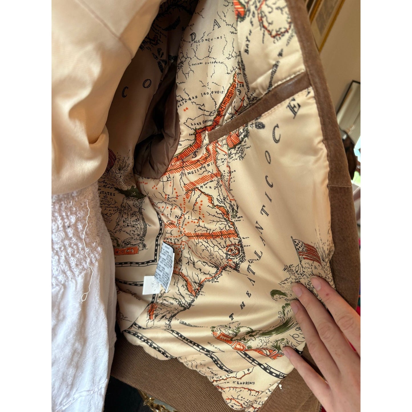 Vintage RARE American Freightways Bomber Jacket