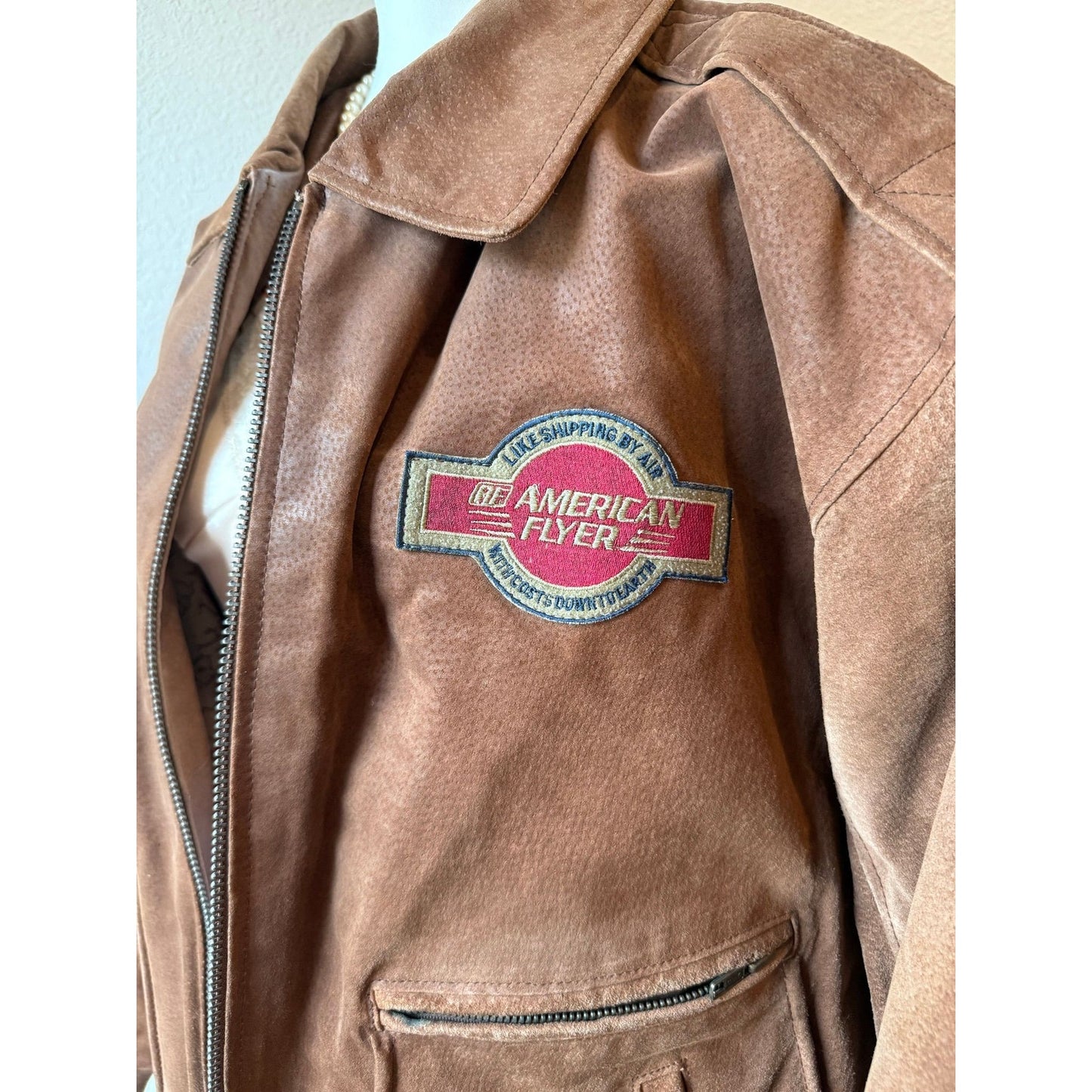 Vintage RARE American Freightways Bomber Jacket