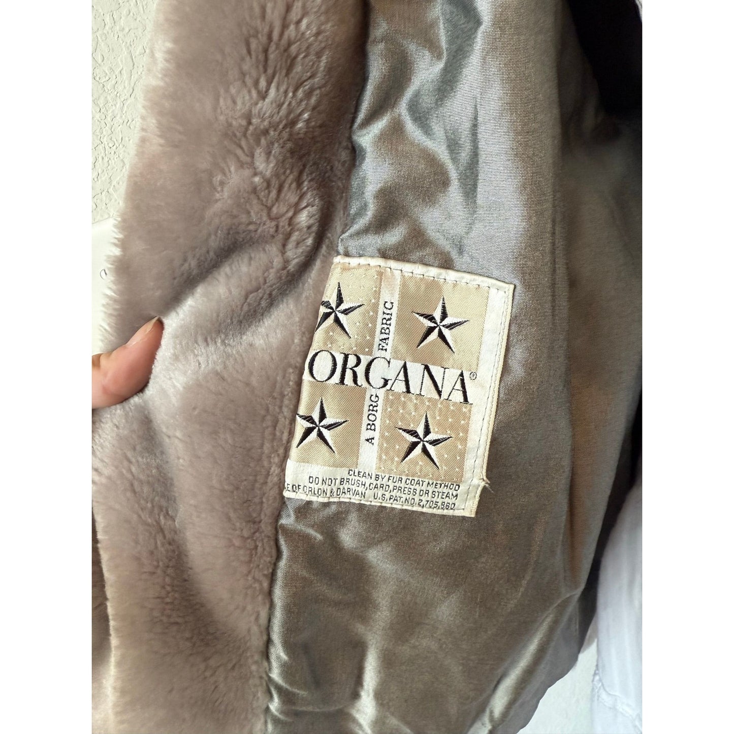 Borgana Vintage Faux Fur Jacket