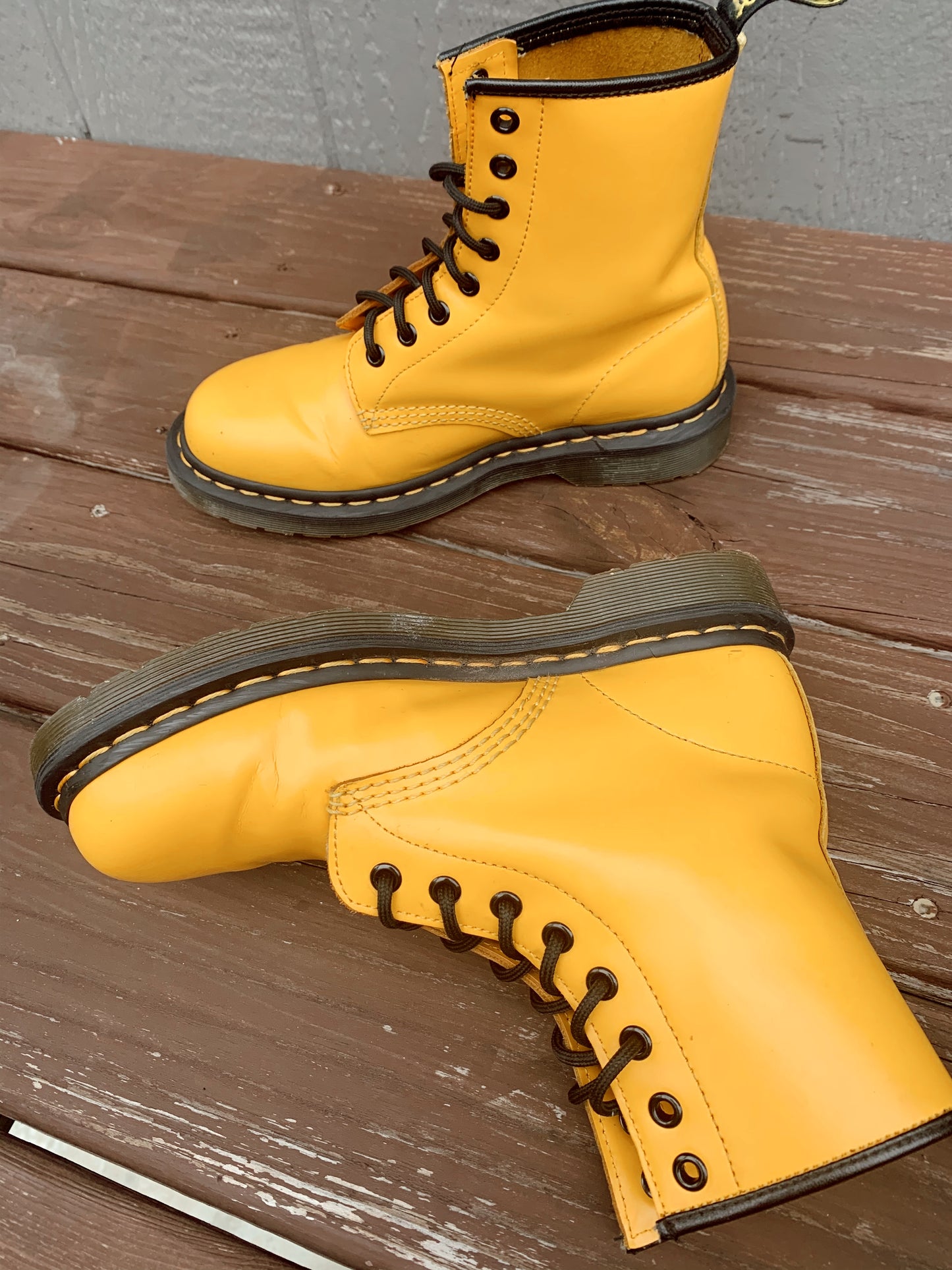 Yellow 1460's
