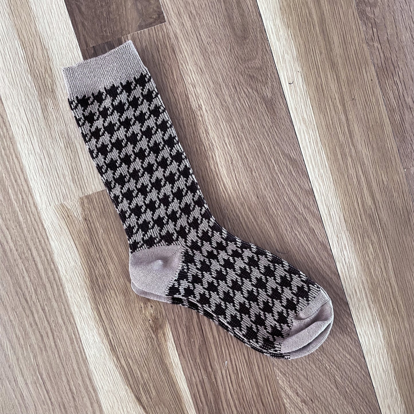 Houndstooth Socks