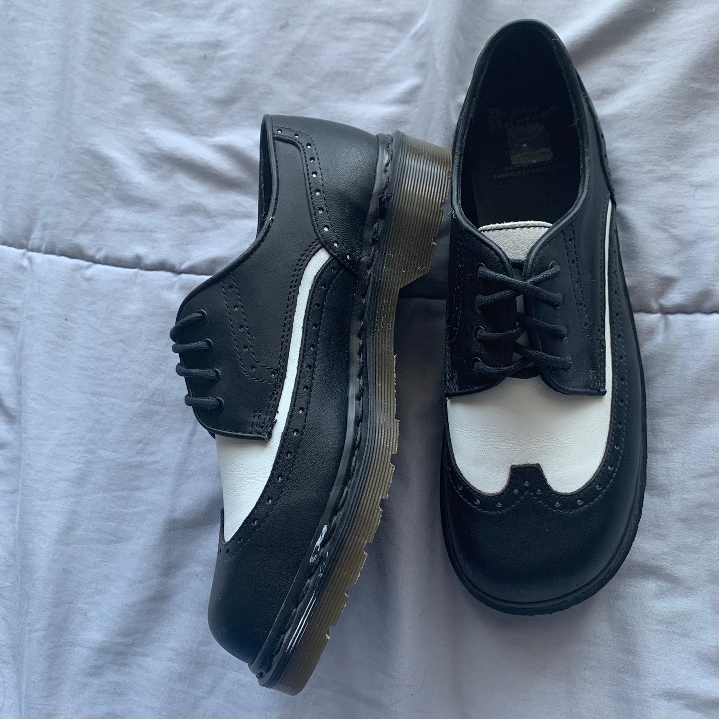 B/W Wingtip oxfords