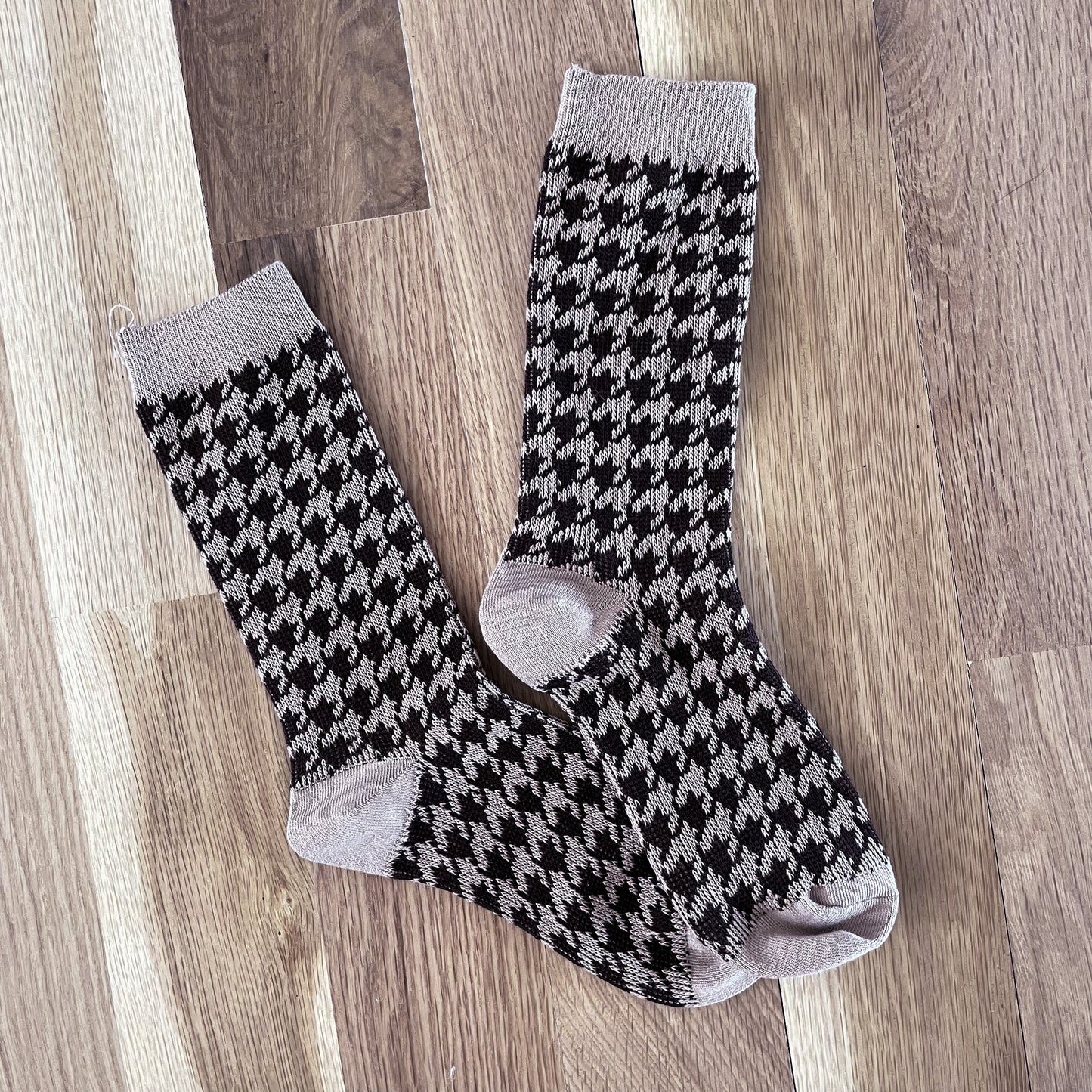 Houndstooth Socks