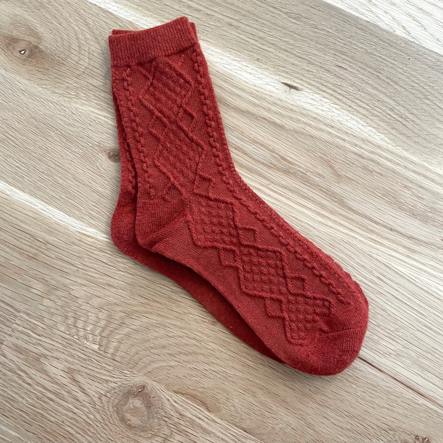 Cableknit Socks