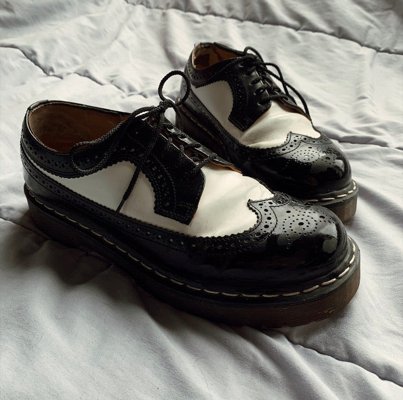 B&W Brogue Oxfords