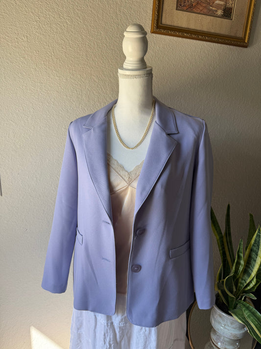 M - Lavender Blazer
