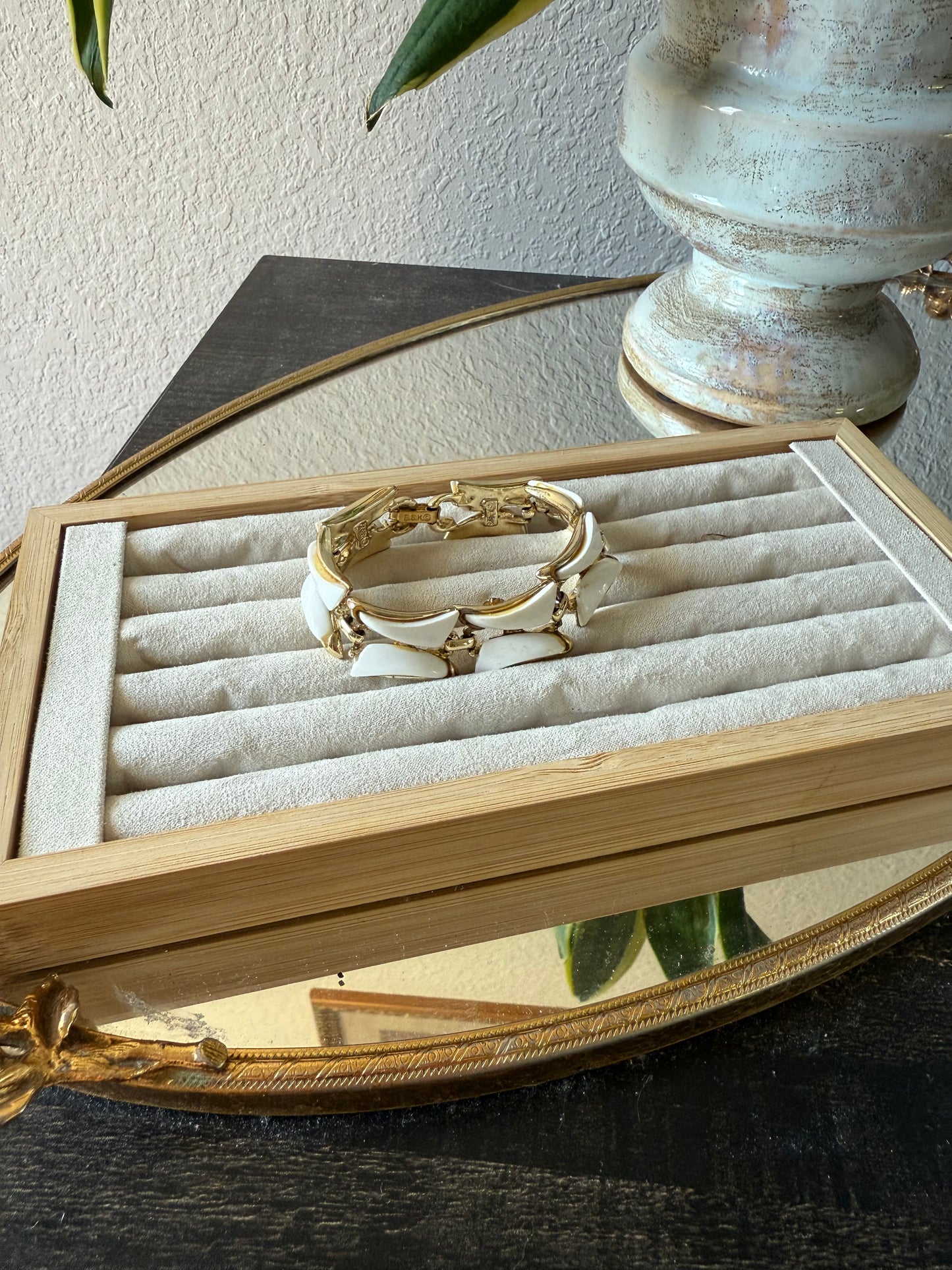 White & Gold Bracelet