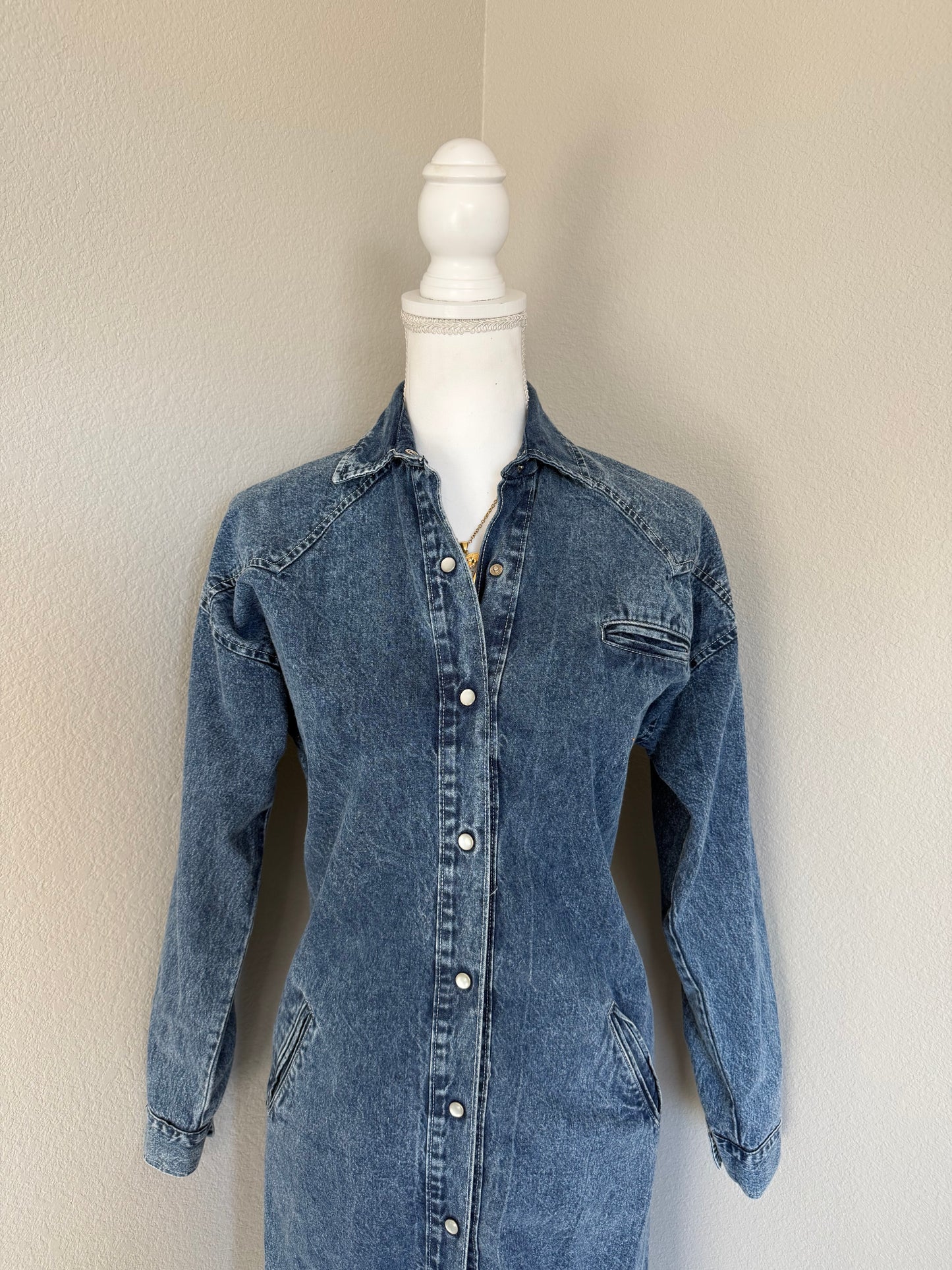 Vintage Denim Dress