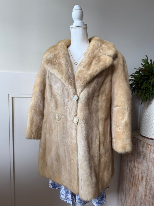 Pappas Furs Mink Fur Coat