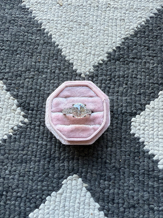 Sterling Clear Silver Ring (6)