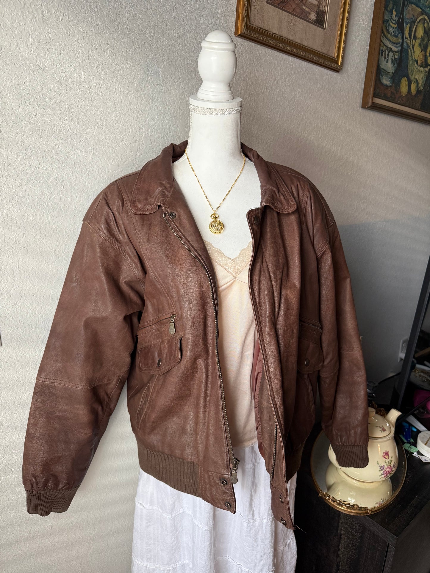 Brown Leather Jacket