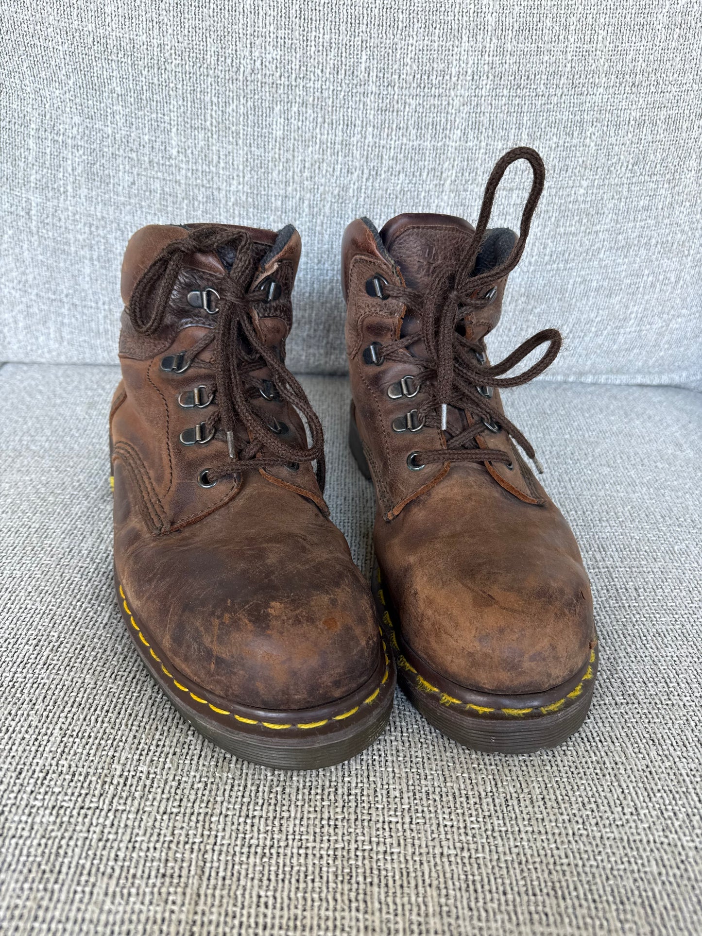 Vintage Brown Steel Toes