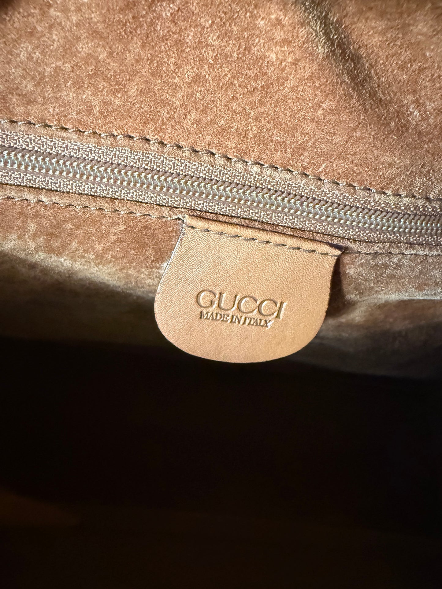 Gucci Brown Boston Bag