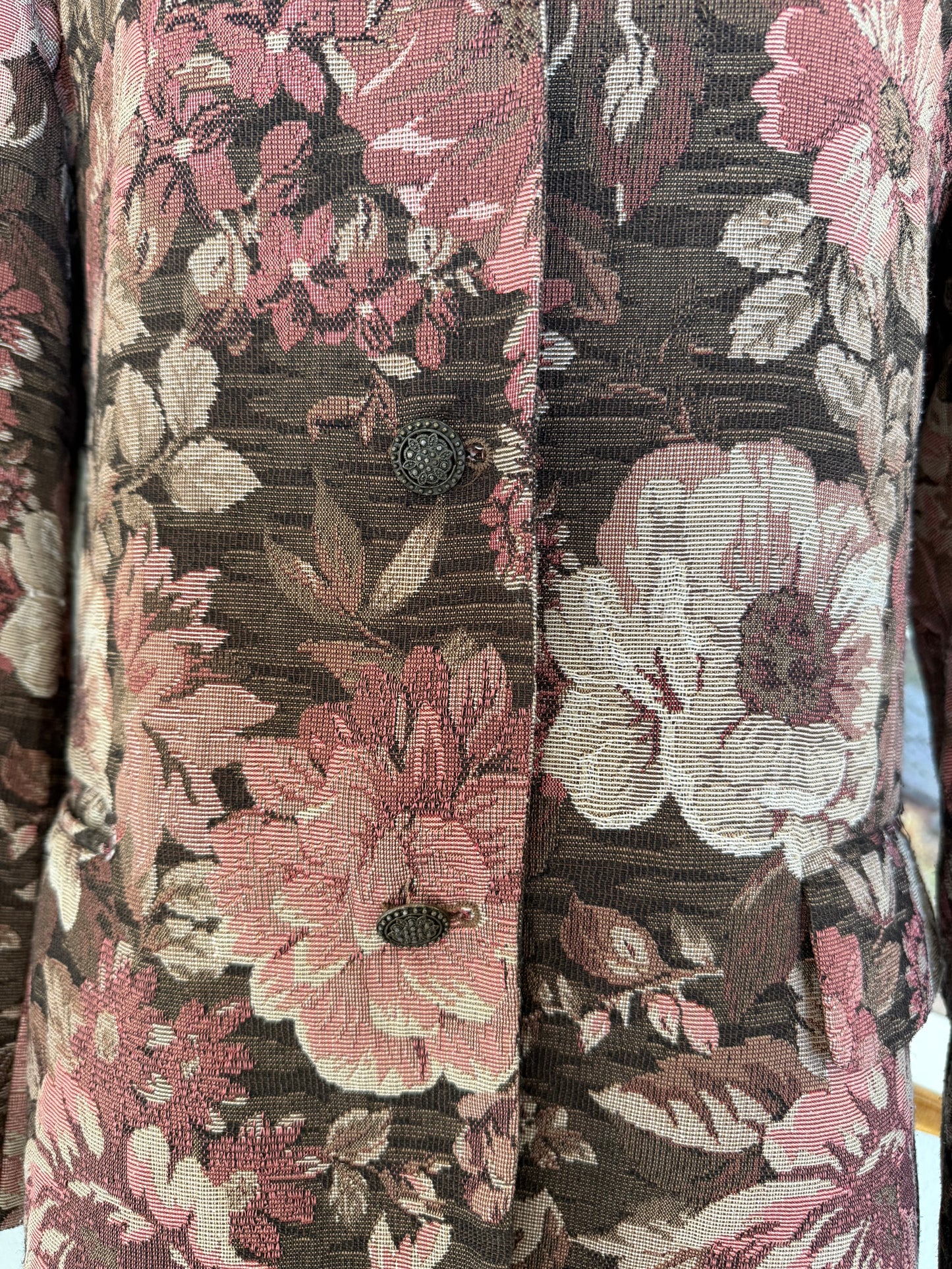 Floral Tapestry Blazer