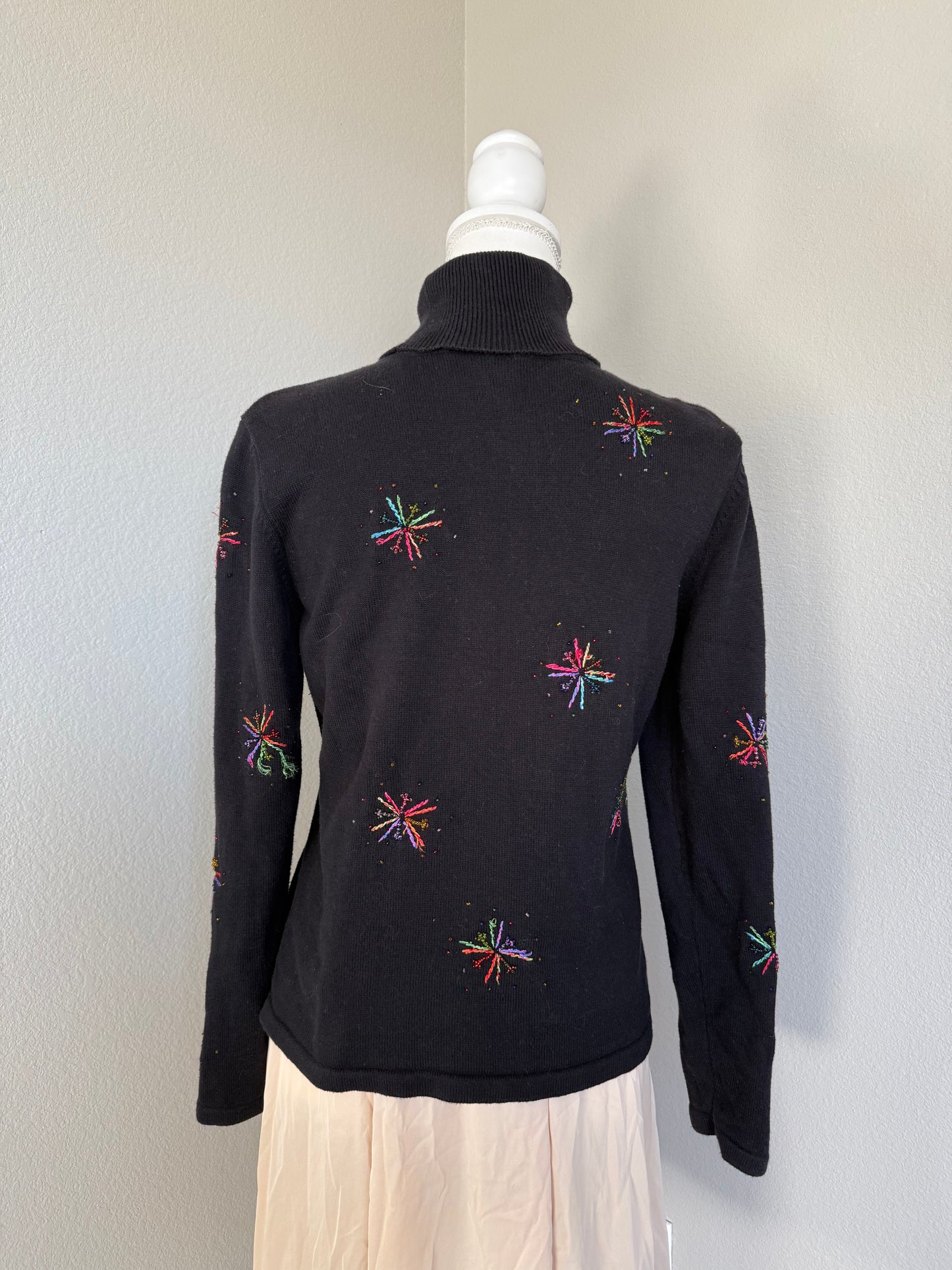 Fireworks Beaded Sweater