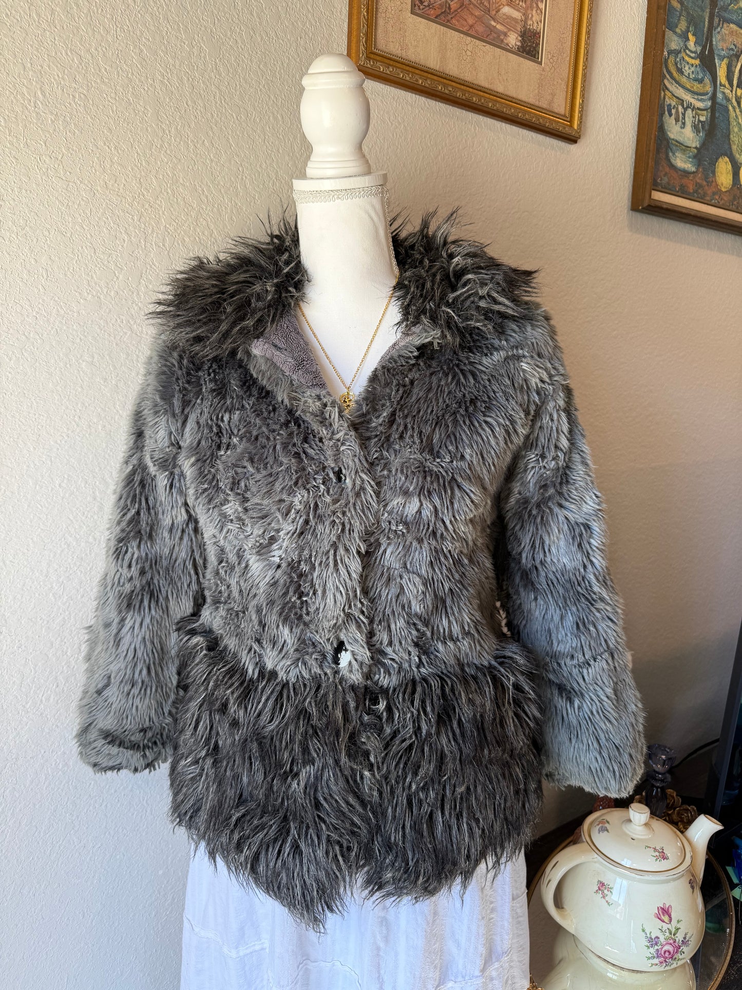 Faux Fur Jacket