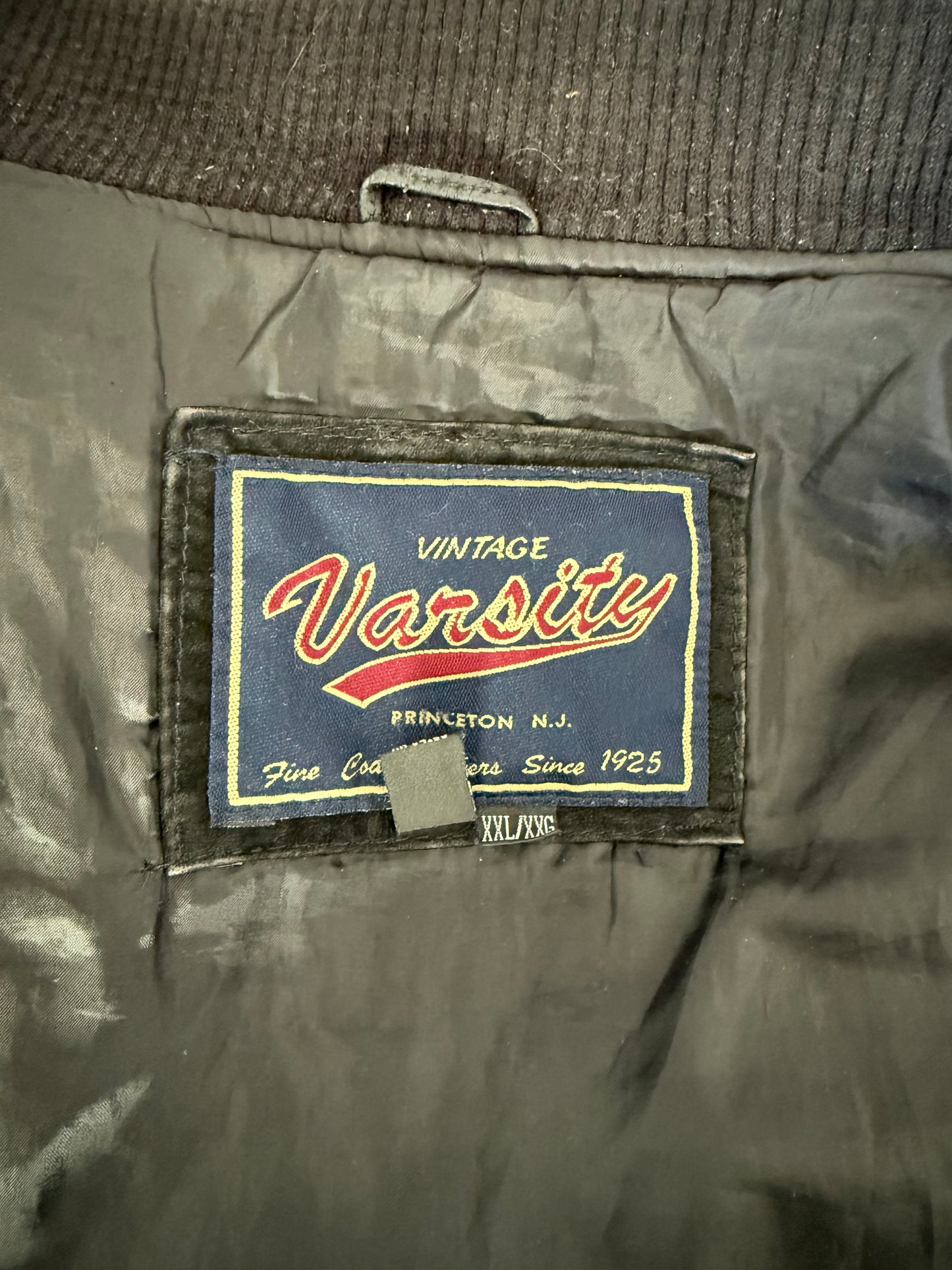 Leather Varsity Jacket