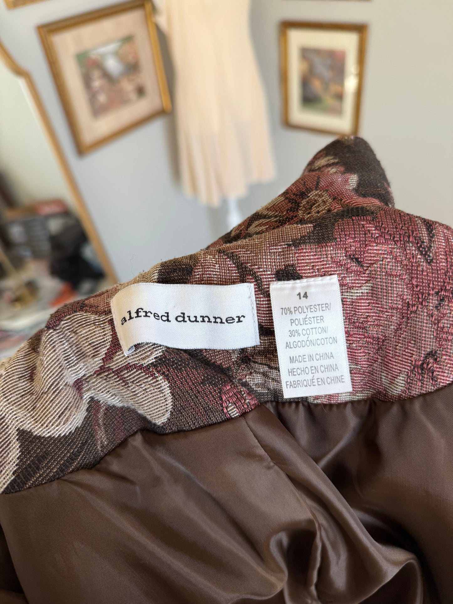 Floral Tapestry Blazer