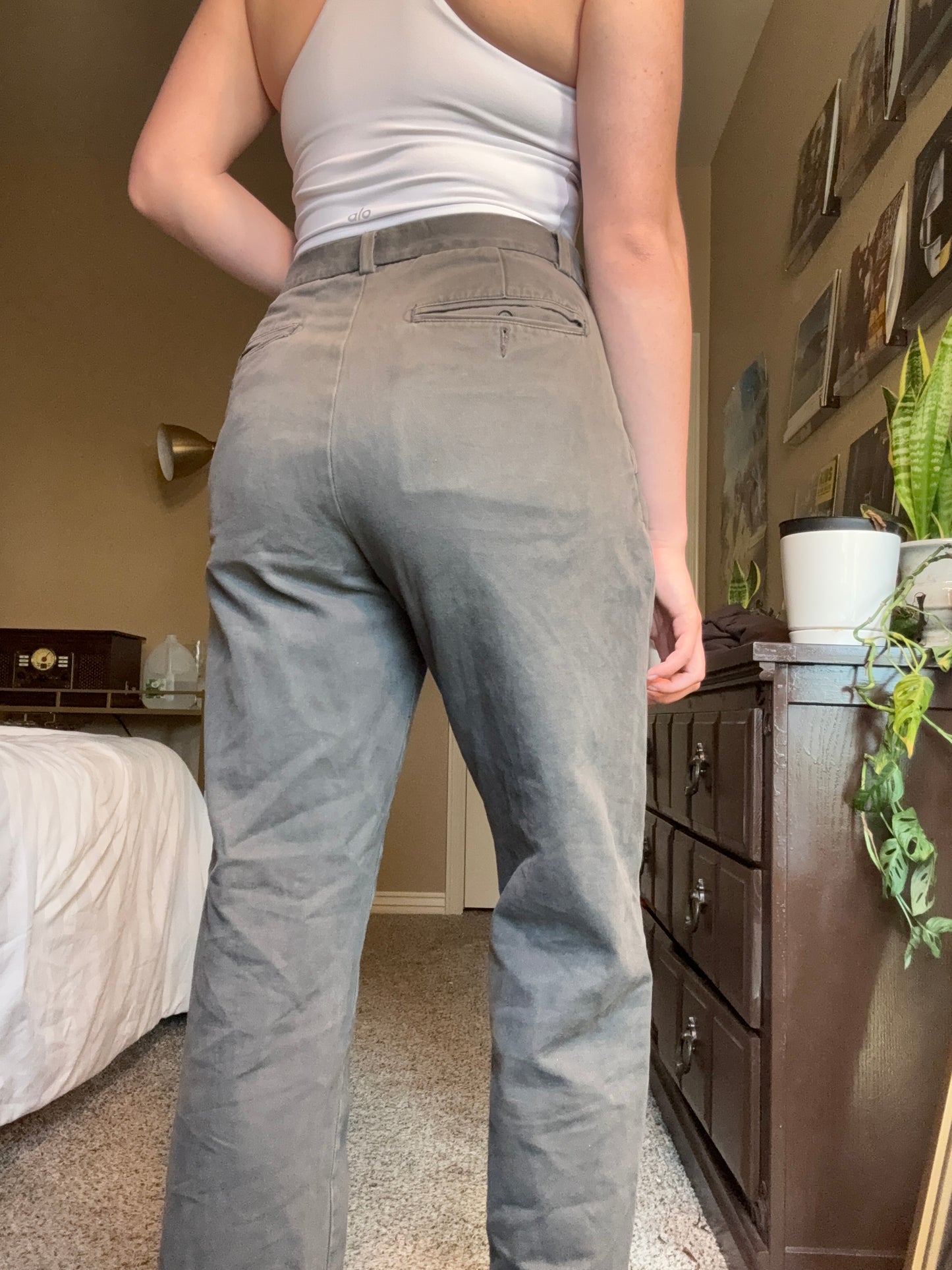 Gray Pants