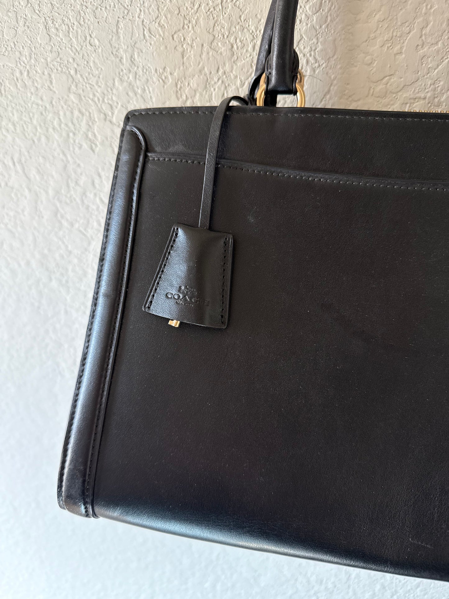 Coach Black Zoe Carryall