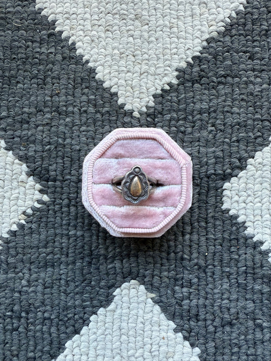 Sterling Teardrop Ring (6)