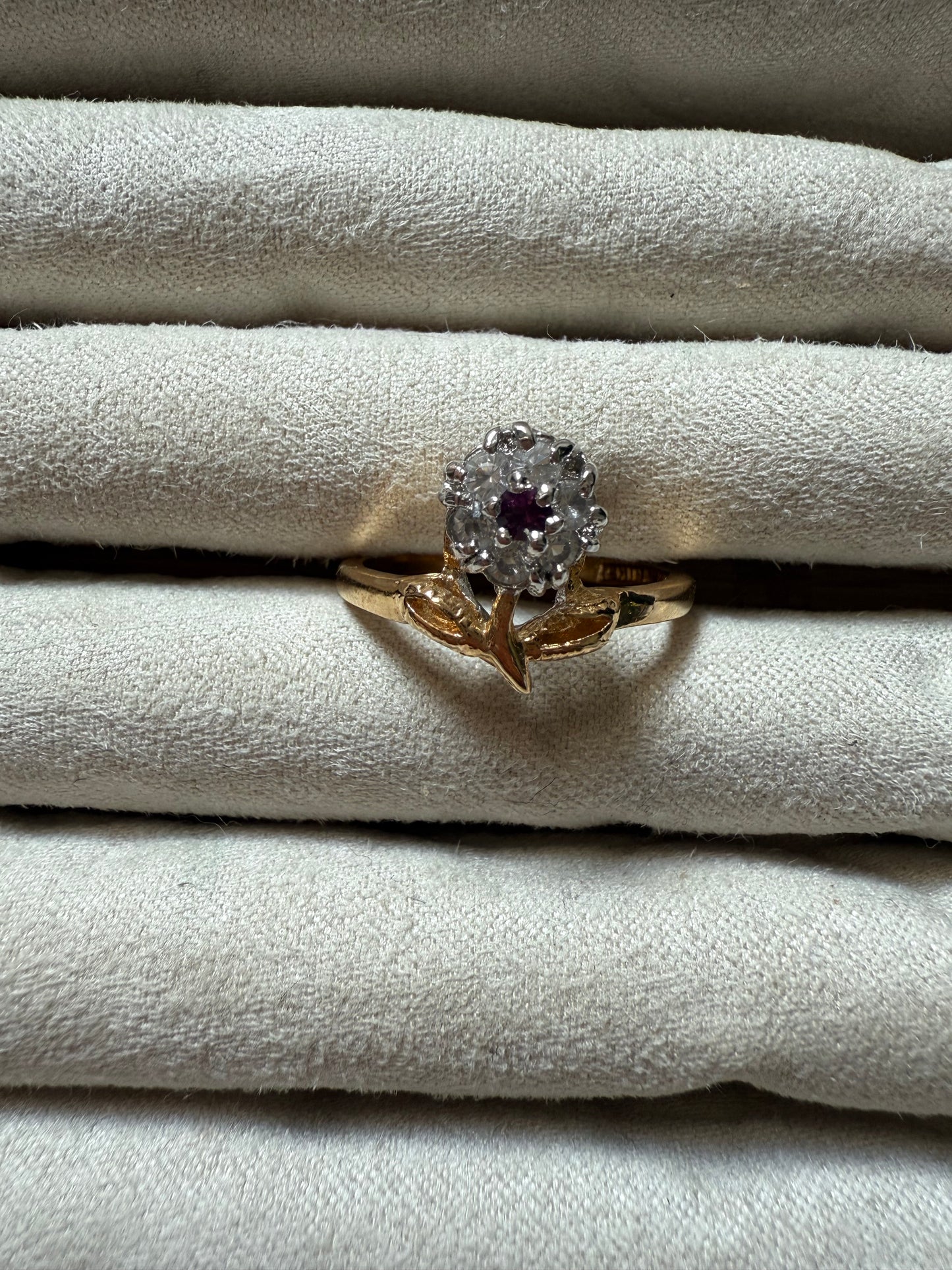 Purple & Gold Flower (9)