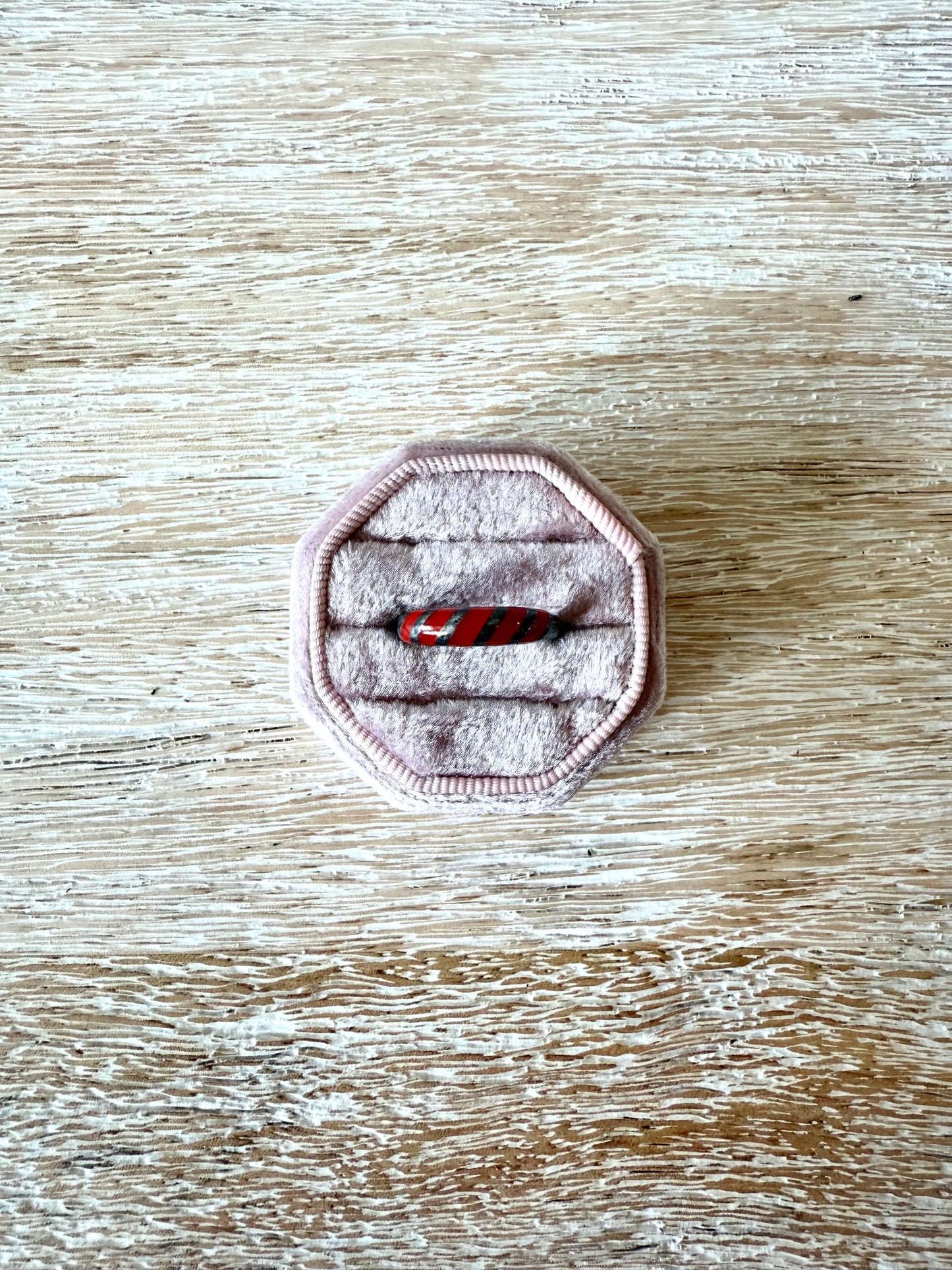 Sterling Striped Ring (8)