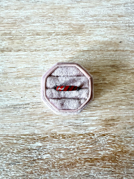 Sterling Striped Ring (8)