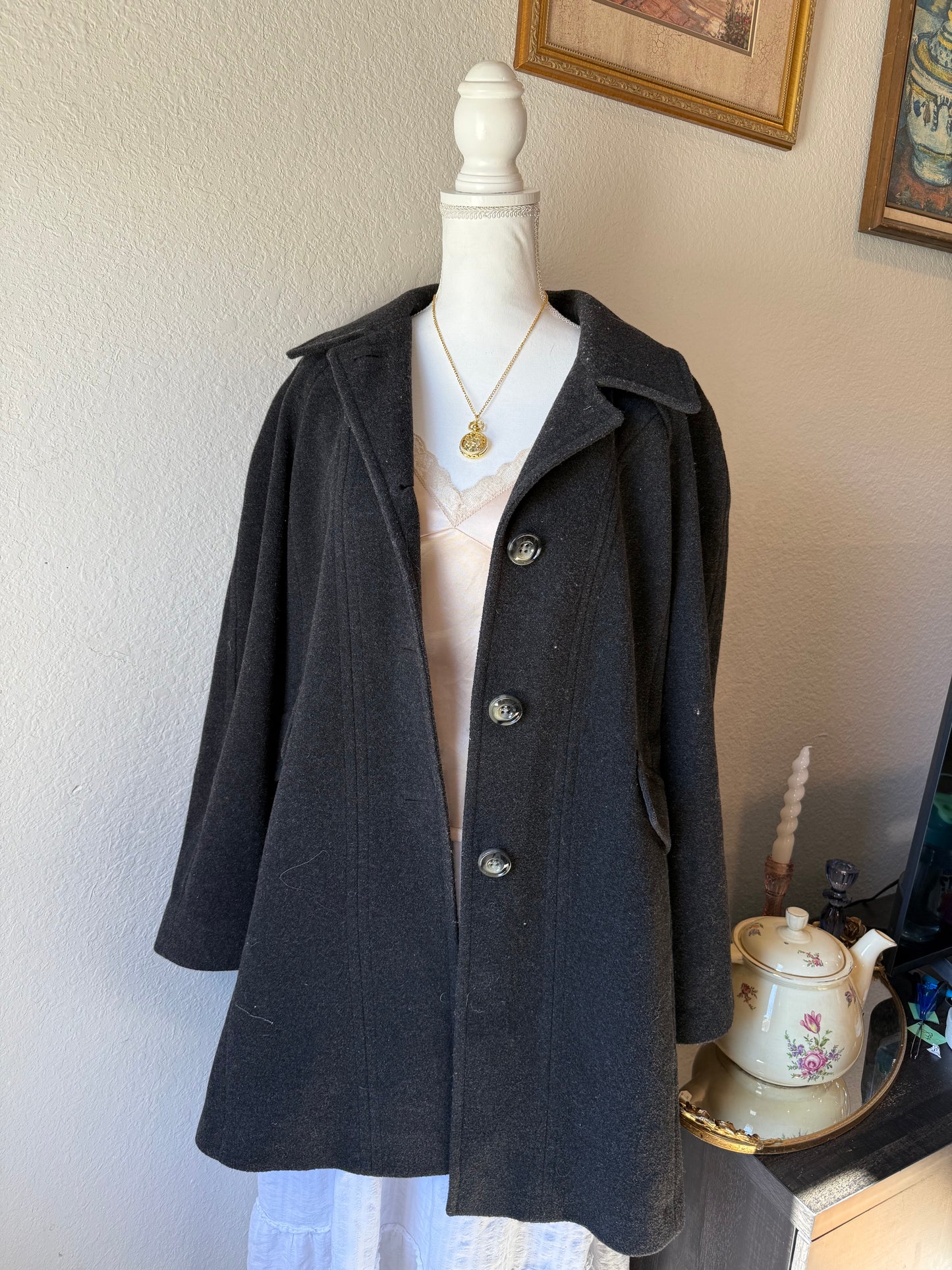 Wool London Fog Trench