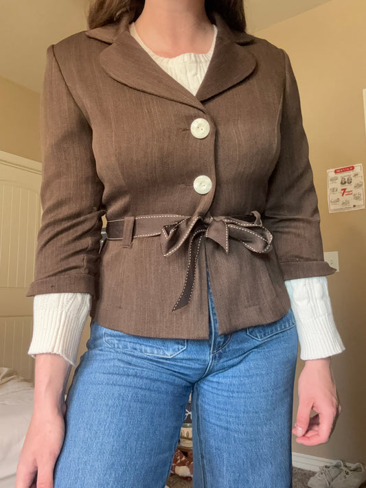 Brown Blazer