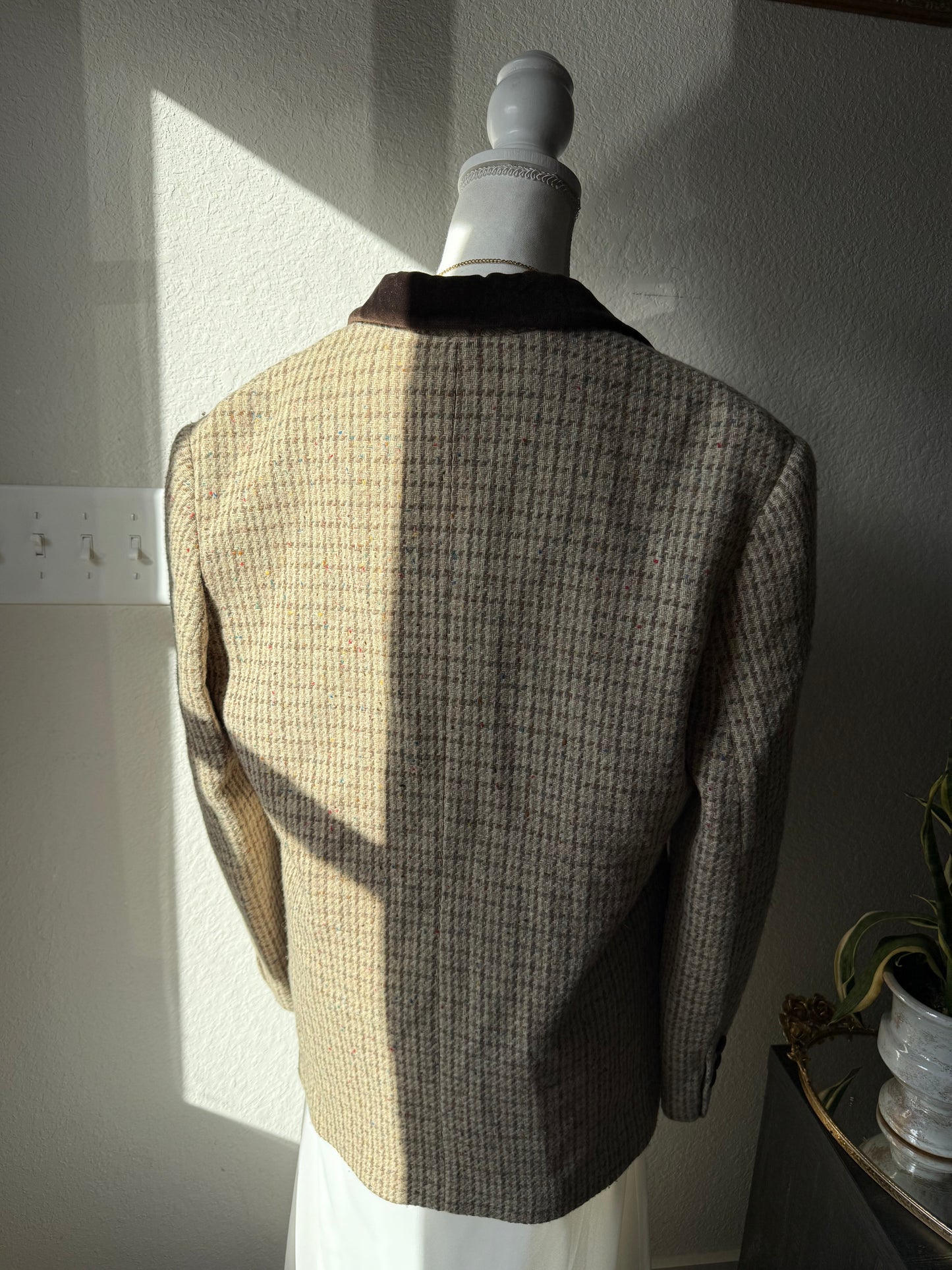 Tan Wool Blazer