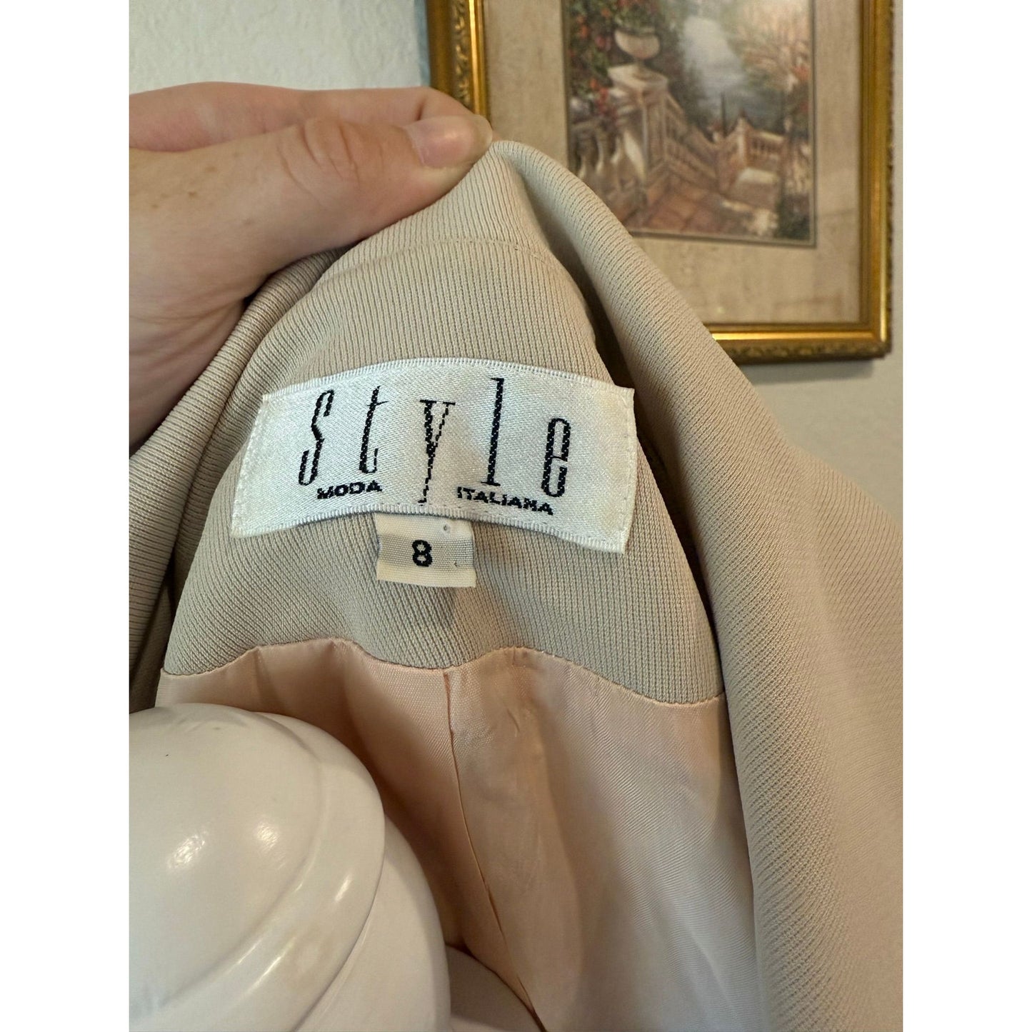 Vintage Blazer Pearl Buttons