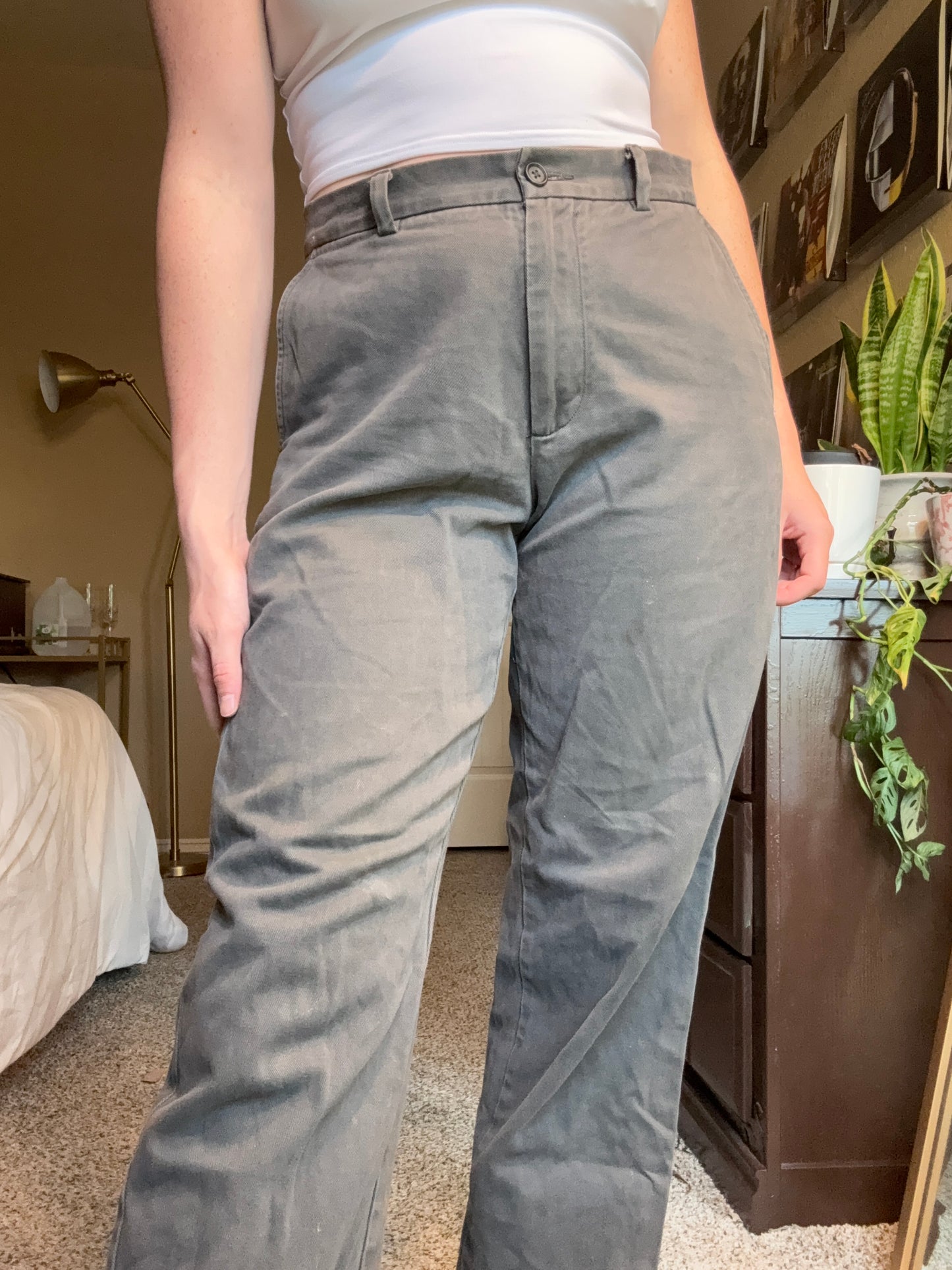 Gray Pants