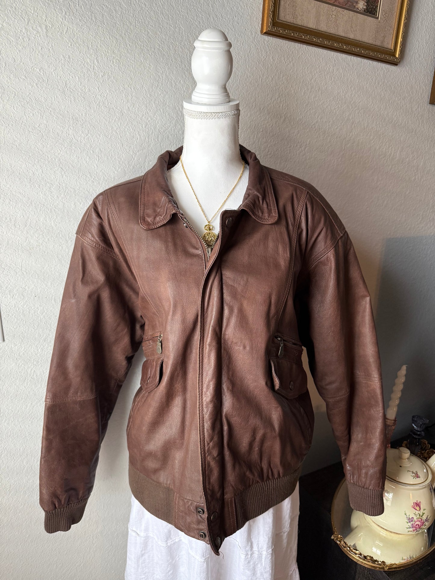 Brown Leather Jacket