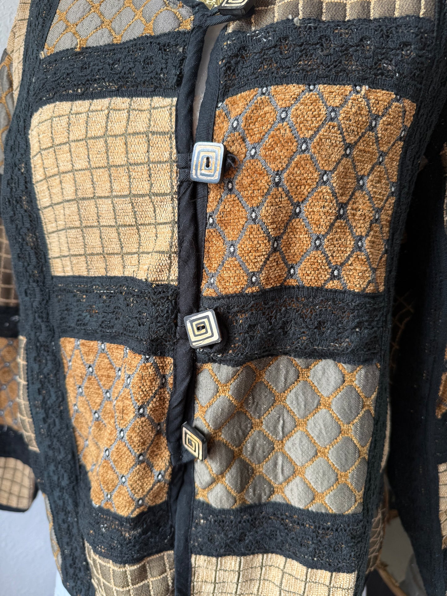 Funky Patchwork Cardigan