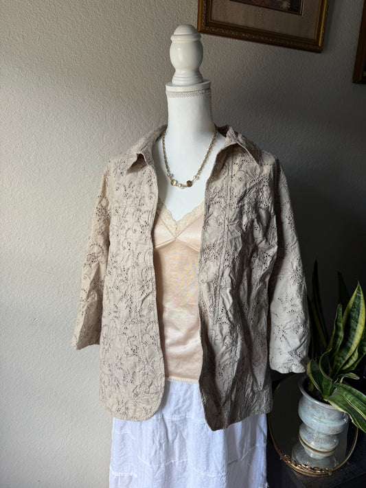 XL - Tan Blazer