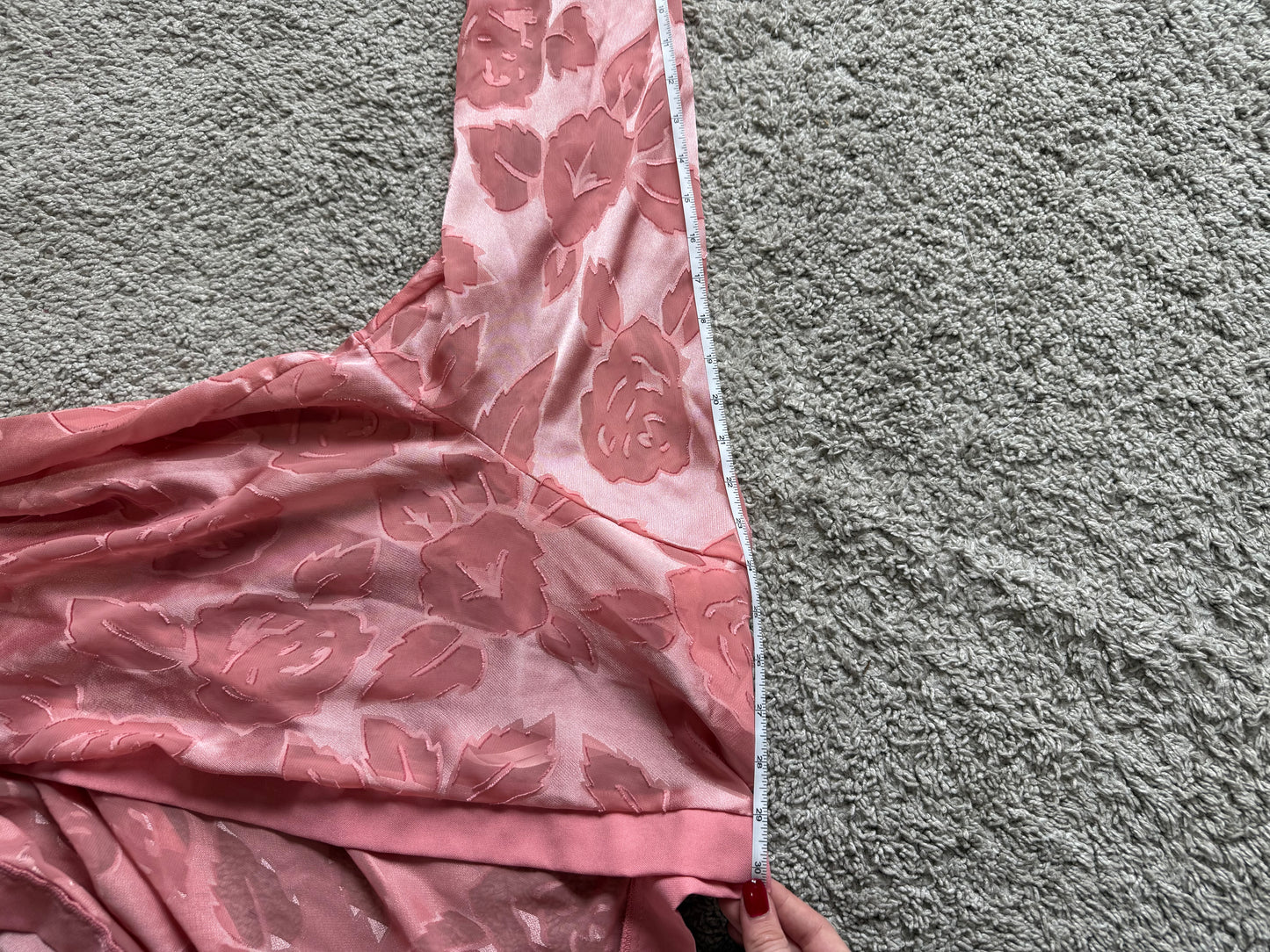 Blair Sheer Pink Floral Robe