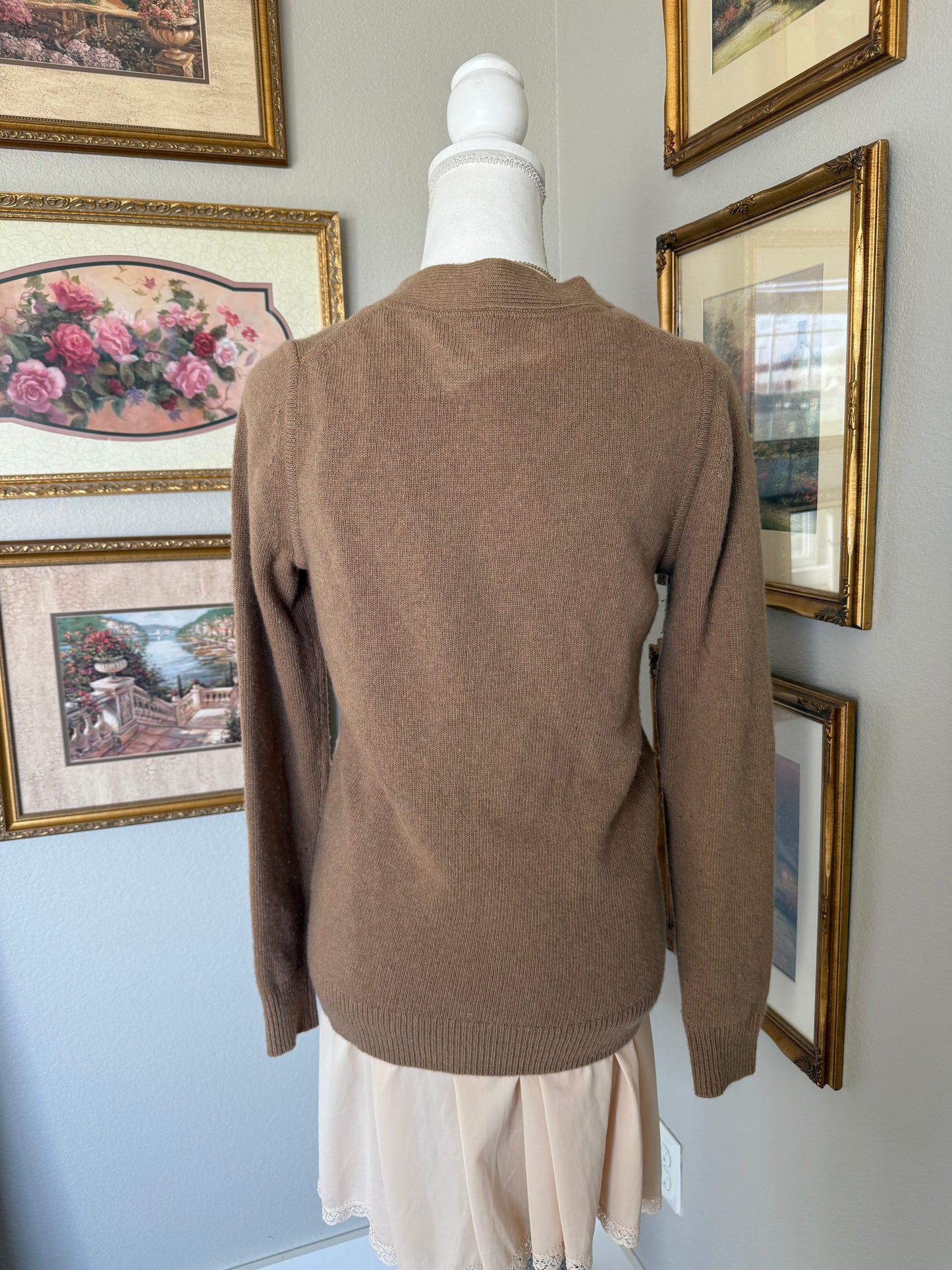 Italian Wool Cashmere Cardigan
