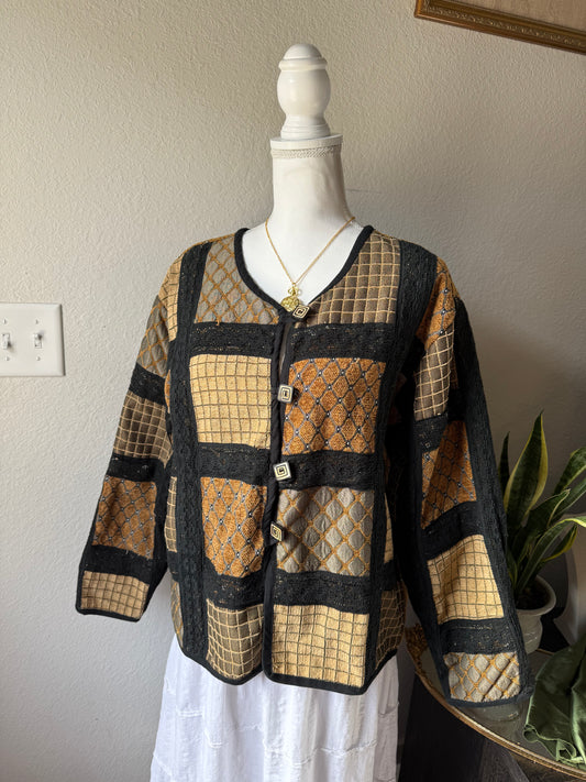Funky Patchwork Cardigan