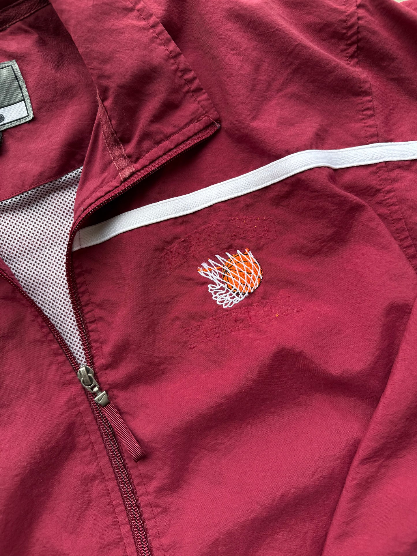 90s Red Windbreaker