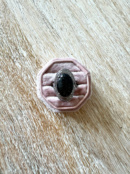 Steel Black Quartz Ring (7)