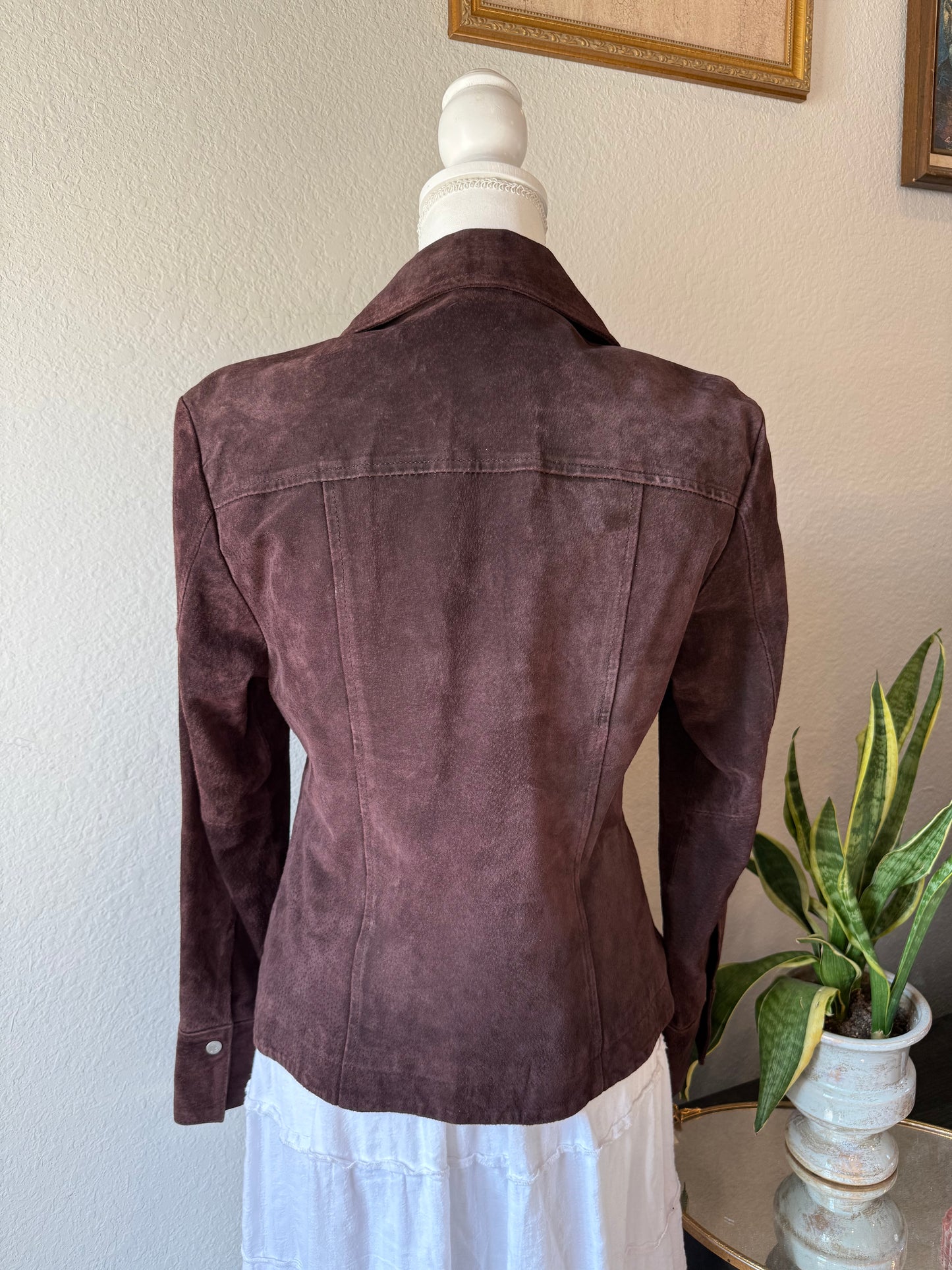 Brown Suede Jacket